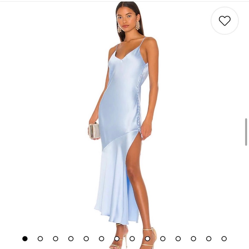 Atoir blue silk dress. Worn once! So cute for an event and such a pretty color